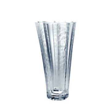 "Boston" vase en cristal, 30cm, cristal massif de bohème, vase à fleurs, Bohemia