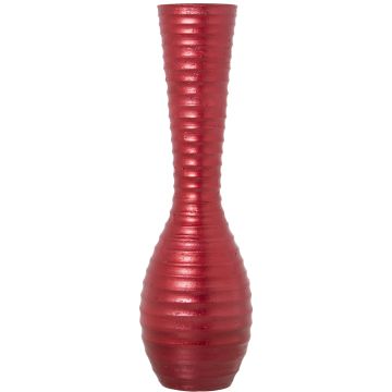 Bodenvase rot 80cm antikes Look