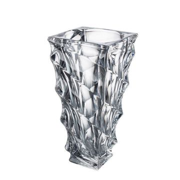 "Casablanca" crystal vase, 30.50 cm, Bohemian crystal, solid, Bohemia