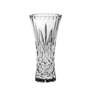 "Nova Christine" crystal vase, 20.5cm, Bohemian crystal, flower vase, Bohemia