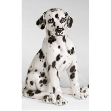 Dalmatian puppy porcelain figurine 45cm