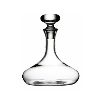 Bouteille, carafe, cristal de Bohème, 1000 ml