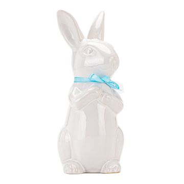 Ceramic bunny Easter display approx. 22cm