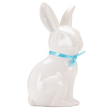 Ceramic bunny Easter display approx. 20cm