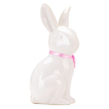 Ceramic bunny Easter display approx. 20cm