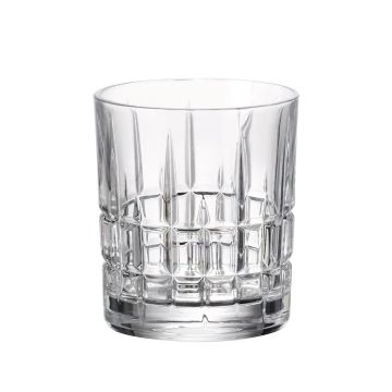 verre à whisky "Dover", cristal de Bohème, 300ml