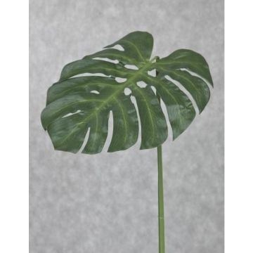 Feuille de palmier, vert, 81cm x 34cm, en plastique