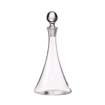 Bouteille, carafe, cristal de Bohème, 1000 ml, classique