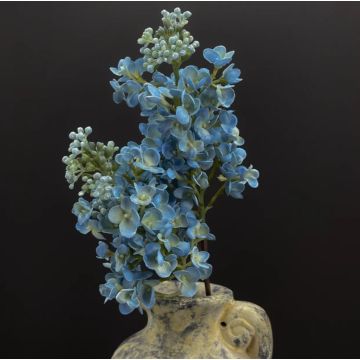 Flieder Kunstblume hell blau wie echt 65cm
