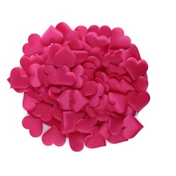 Dekoration Herzen pink 3.5cm 100 Stück