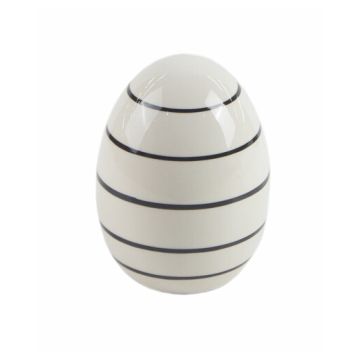 Easter egg, ceramic figurine 9.5x13cm