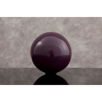 Dekoration, Ambiente Kugel violett, 9cm