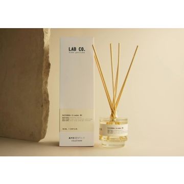 Ambientair Lab Co. Nr.4, Duft-Diffuser, Raumduft, 100ml, #4 patchouli & cedar/ Patschuli und Zeder Duft