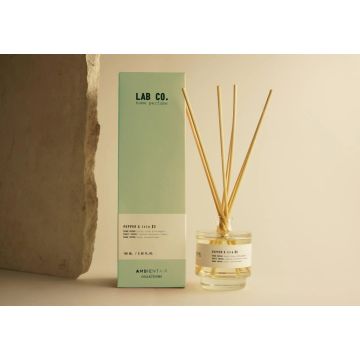 Ambientair Lab Co. Nr.3, Duft-Diffuser, Raumduft 100ml, #3 pepper & iris/ Pfeffer und Iris Duft