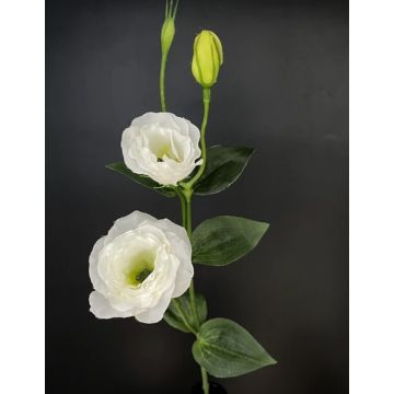 Kunstblume Lisianthus ca.67cm wie echt, weiss