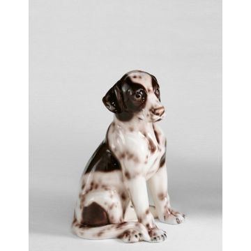 Pointer puppy porcelain figurine 45cm