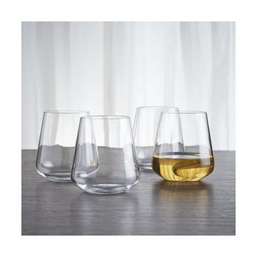 Water glasses, 6 pieces, Bohemian crystal, 290ml