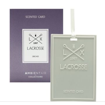 Ambientair Lacrosse, carte parfumée, Orchid, parfum Orchidée