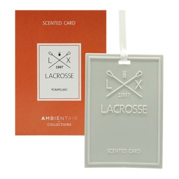 Ambientair Lacrosse, carte parfumée, Lacrosse Pompelmo,parfum de fruits tropicaux