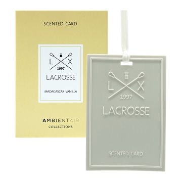 Ambientair Lacrosse, carte parfumée, Madagascar Vanilla