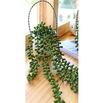 Succulente suspendue 47cm plante artificielle