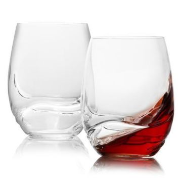 Set of glasses "Turbulence", Bohemian crystal, 2 pieces, 500 ml