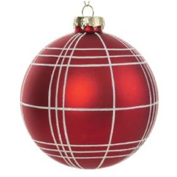 Weihnachtskugel, Glaskugel, 10cm