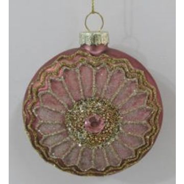 Weihnachtskugel, Glaskugel, 8cm