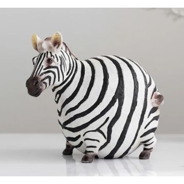 Dekoration Zebra 16x20cm