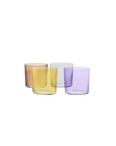 Gläser Optic Deco, Krosno, Set 4xStück, 350 ml