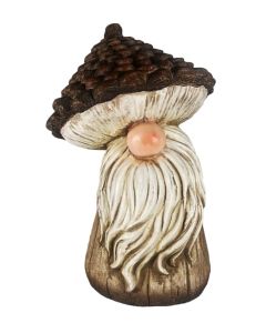 Herbstdekoration großer Keramik Gnom 