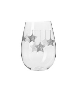 Premium Gläser, Krosno Sternli silber, Set 6xStück, 500ml inkl. Premium Verpackung