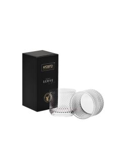 Perfekt Serve "Scotland" Whisky Kristall Gläser-Set (2x Gläser 270ml), Krosno  inkl. Premium Geschenk Verpackung