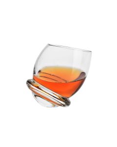 Whisky Gläser Set, Krosno, Kristall Set: 6xStück 200ml, Roly-Poly,  inkl. Premium Verpackung