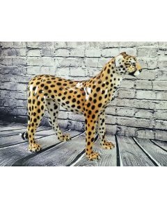 Gepard stehend 86x70cm natural Look
