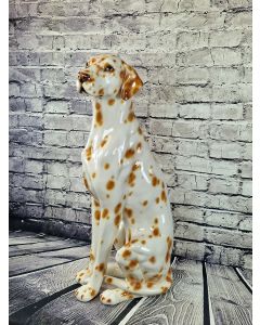 Dalmatiner Lemon sitzend Porzellanfigur ca.88cm