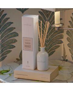 Duft-Diffuser, Raumduft "The Olphactory White Isignia", 250ml Majestic Symphony Ambientair Leder, Patchouli, weißes Holz