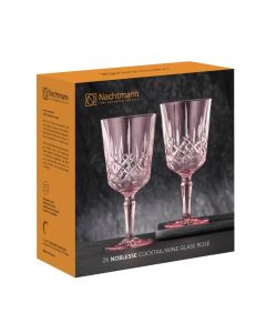 Nachtmann Noblesse Coctail/Wein/Wasser Set x2 Gläser 355ml Rose