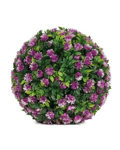 Artificial flower ball approx. 33cm purple