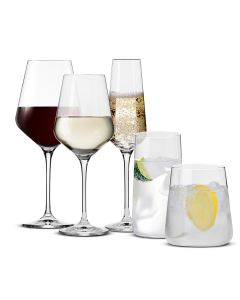 Kristall Premium Gläser Set 20xStück, Krosno inkl. Premium Verpackung