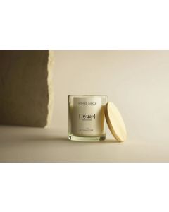 Scented candle, (hygge) Polo Santo, "The Olphactory",40h Ambientair